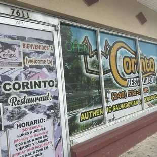 How the restaurant looks in the outside