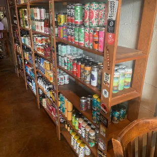 Beer selections