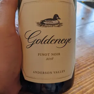 This was a great pinot