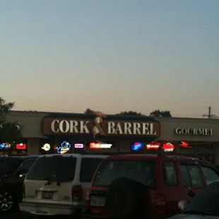 the outside of the building