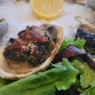 Oysters Rockefeller