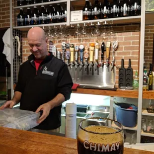 This is Nick. That's a beer.