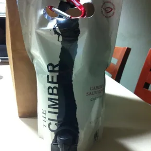&quot;Climber&quot; wine.  Such great marketing.  I totally fell for it.
