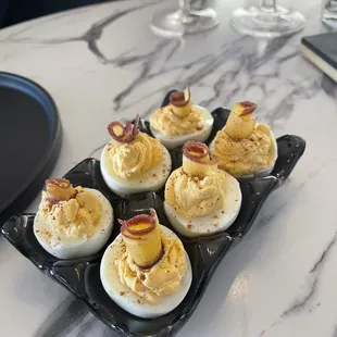 Deviled eggs.