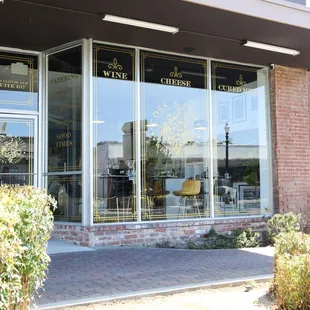 Exterior entrance to Cork &amp; Knife