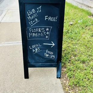 Here for the Flores Market!