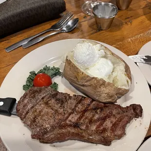 New York Strip Welldone