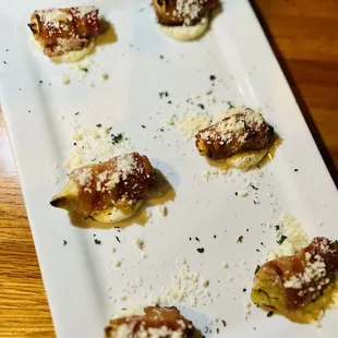 Bacon Wrapped Artichoke Hearts