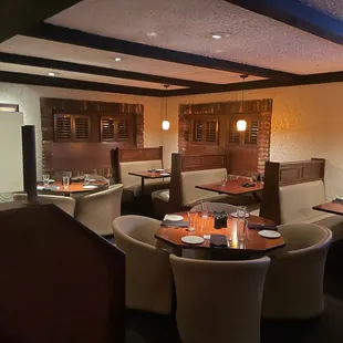  dining area with tables and chairs