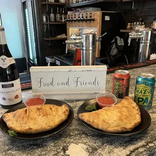 Every Friday from 4-6 pm in the bar area, enjoy the Fri-YAY $6 calzones!
