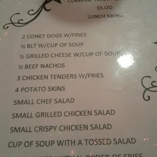 $5 Lunch Deals