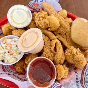 Fish &amp; Shrimp Platter (Large)
