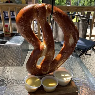 Giant Pretzel was over the top good!