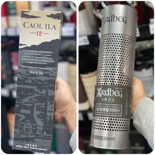 CAOL ILA 12 years 
ARDBEG ANOA BBC SMOKER