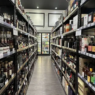 Whisky shelves