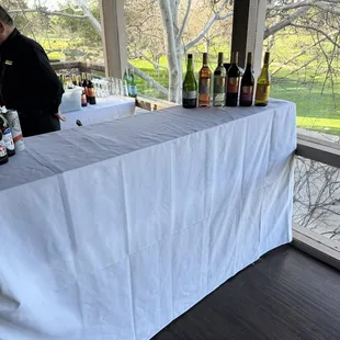 Soft bar in quarry room