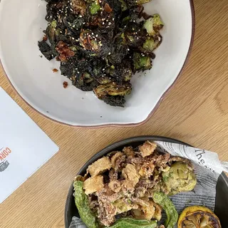 Cast Iron Brussels Sprouts