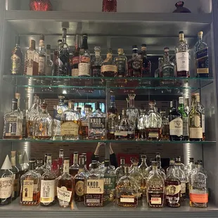 Whiskey selection