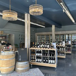 a wine shop