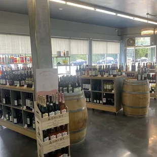 Wines organized by country of origin.
