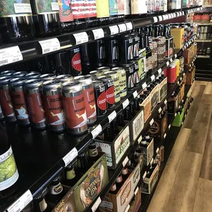 Incredibly good beer selection