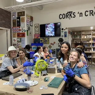 Crafty workers!