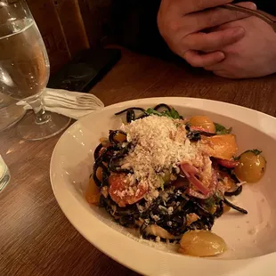 Crab pasta