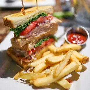 Turkey Rachel (added tomato &amp; lettuce)