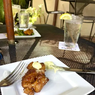 a plate of food