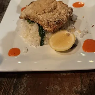 Parmesan Crusted Mahi