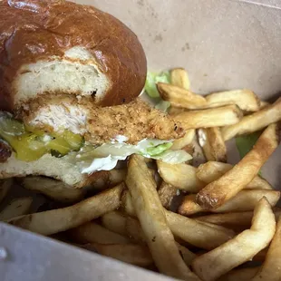 Caribbean Chicken Sandwich