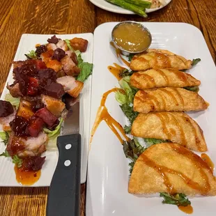 Local Pork Belly &amp; Duck Bacon Wontons (@joeynht)