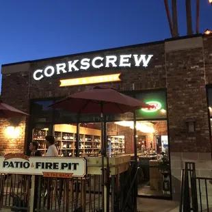 Front entrance and patio area.