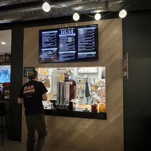 One of two restaurants