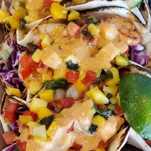 Shrimp tacos