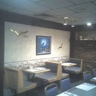 interior, sushi and sashimi