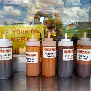 The sauces