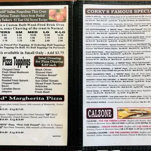 Inside Menu