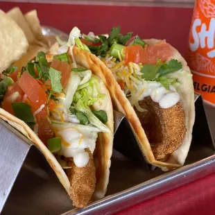 Catfish tacos!  Wow!