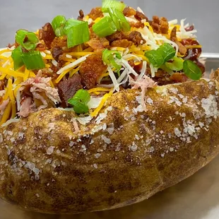 MMmmm... a loaded bbq baked potato!
