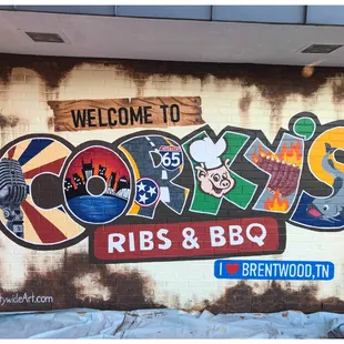 Take a photo with our mural!