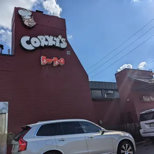 Logo at the drive-thru