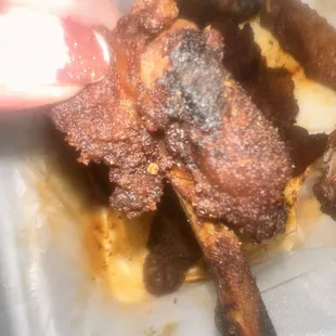 Smoked chicken wings--OLD!