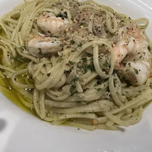 Shrimp scampi