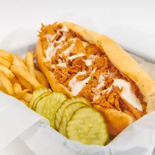 Buffalo Chicken Cheese Steak