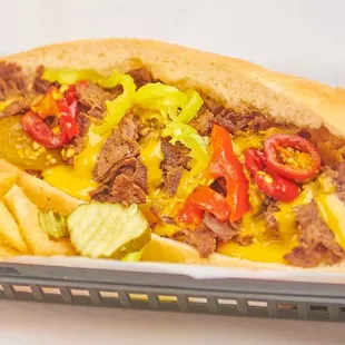 Philly Cheese Steak With Peppers