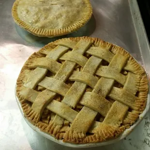 Wooo, apple pie... Want some homemade ice cream with that?