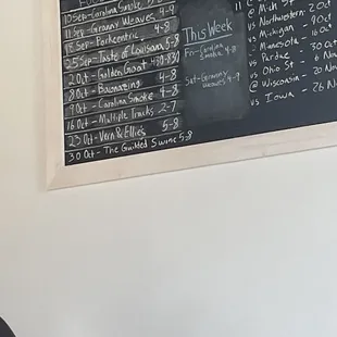 Food trucks dates and Husker game dates