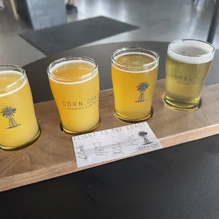 Beer flight