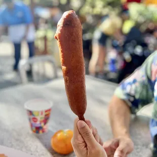 Hot-Link Corn Dog